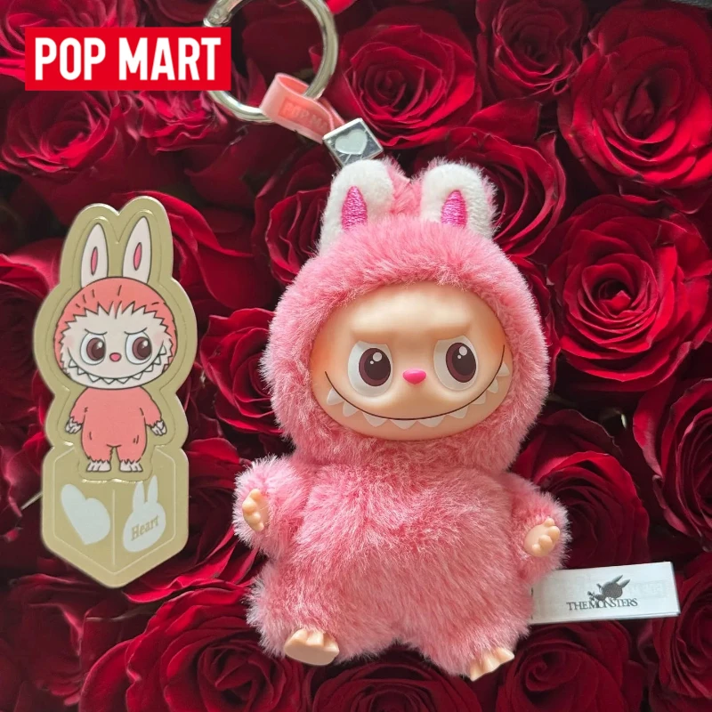 POPMART LABUBU V4 モンスターズ ピンフォーラブシリーズ ブラインドボックス ペンダントトイ アニメアクションフィギュア サプライズオーナメント コレクタブルドール