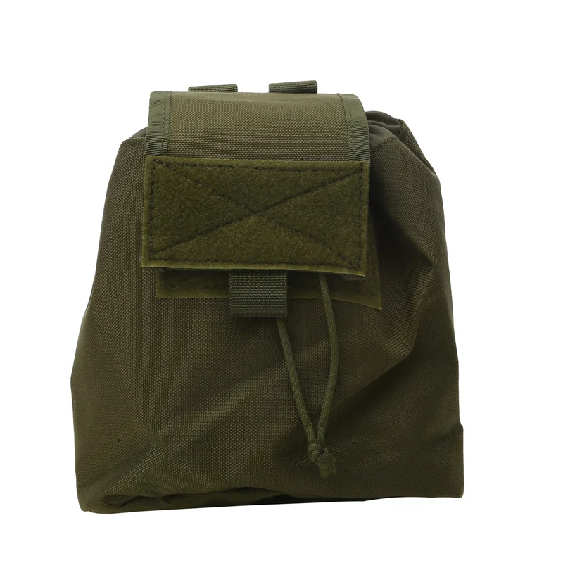 Man Folding Recycling Pouch Multifunctional Molle Magazine Dump Pouch Male Outdoor Utility Waist Bag Gear Hunting Bags