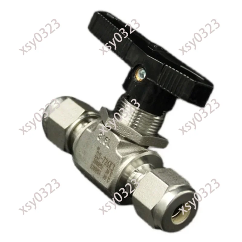 

316L Stainless Steel Two-way Ball Valve, Ferrule Fitting On-off Stop Valve