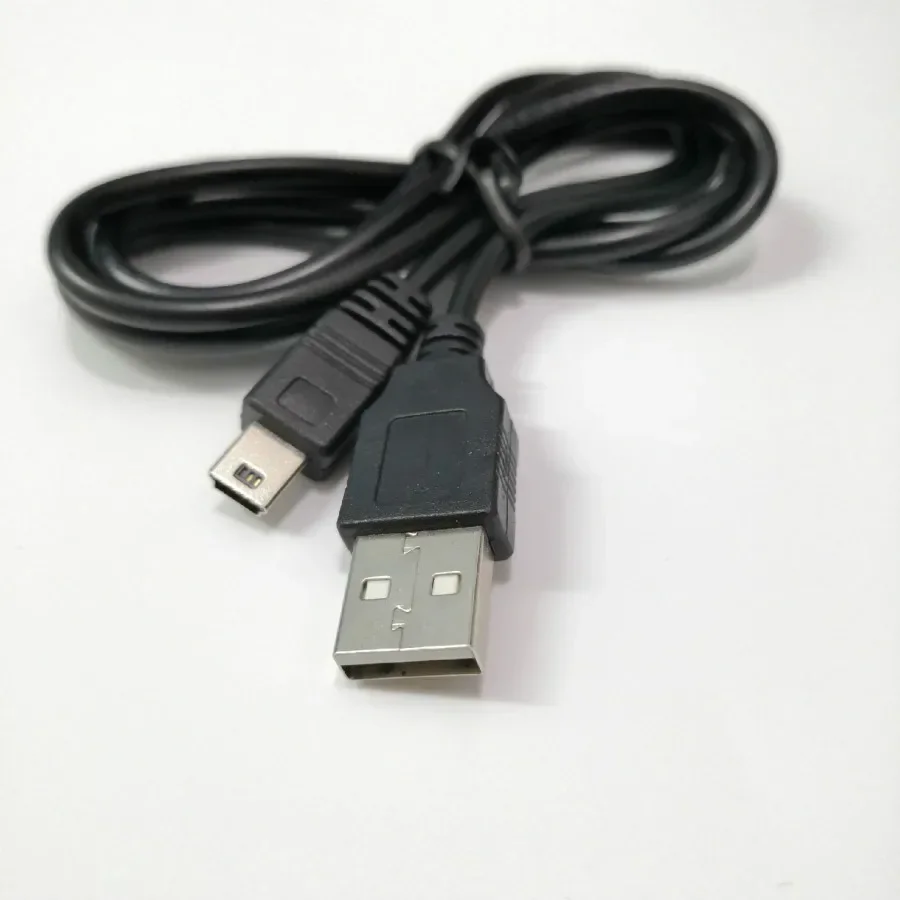 1M Black Mini USB Charger Power Cable Charging Wire Cord For Sony PlayStation 3 PS3 Controller Game Accessories 100pcs