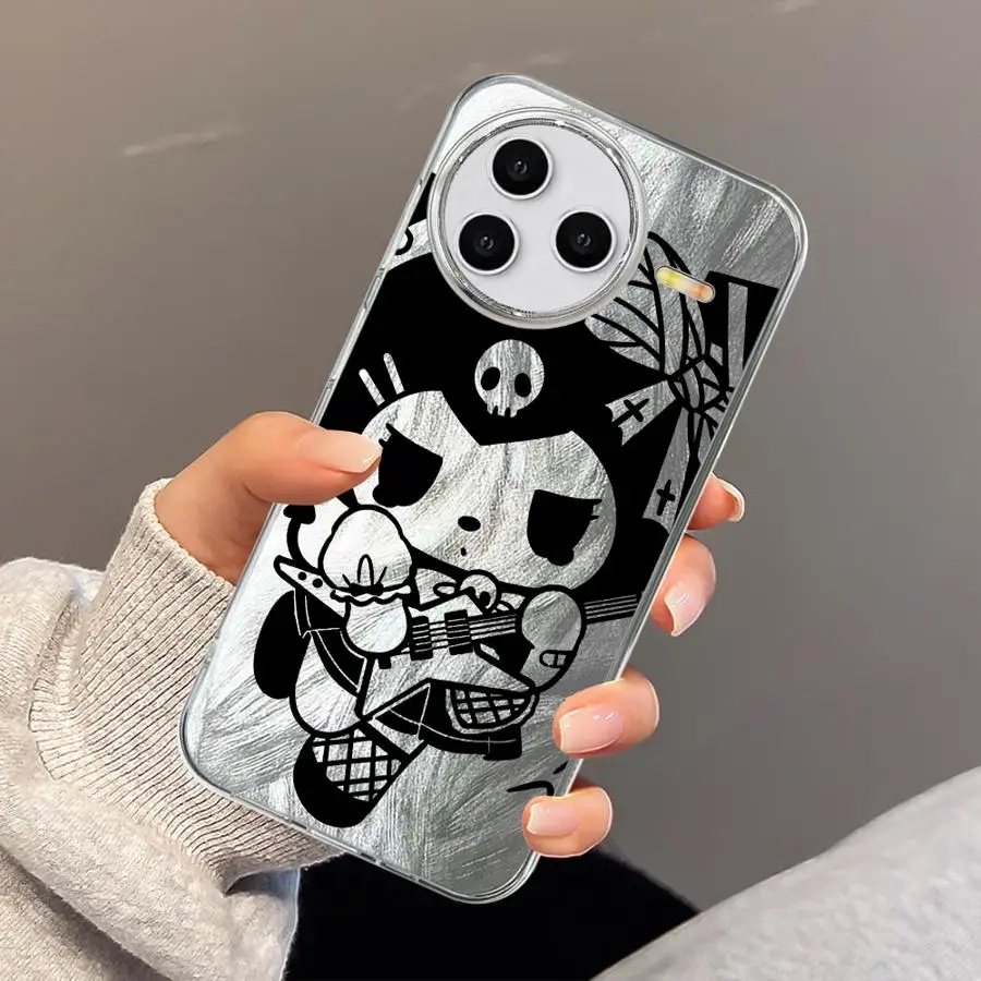 Sanrio Hello Kitty Kuromi Soft Shell Case for Xiaomi Redmi K80 Pro 13C A3x 14C Note 9 10 Pro