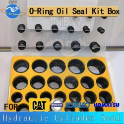 O-Ring Box Oil Seal Kit For Caterpillar E320 320B 320C 330C 656pcs 42sizes Excavator Universal CAT Repair Gaskets High Quality