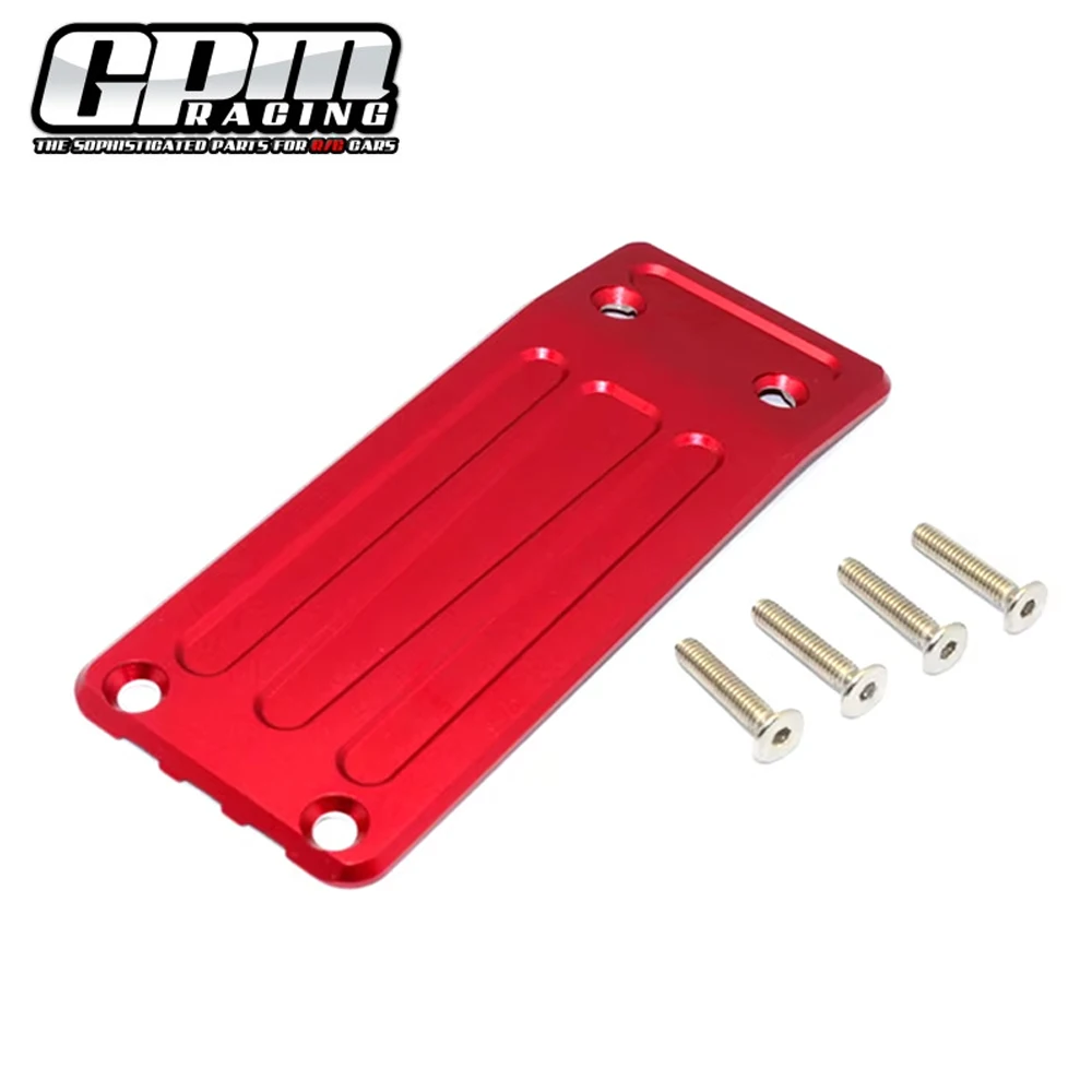 GPM Metal Front Bottom Protective Slide Plate Front Chassis Armor for TRAXXAS 1/5 X-Maxx 8S 77086-4 77076-4 RC Car Monster Truck