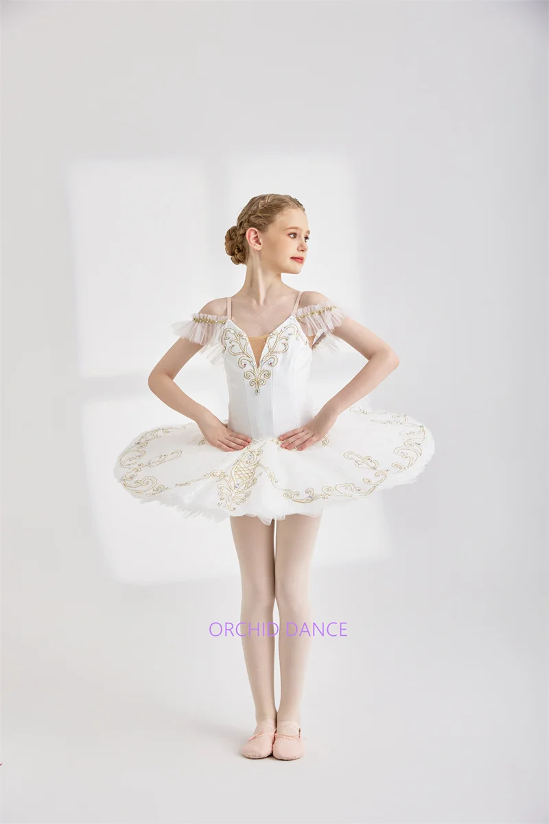 BT01297 Professional Custom Size Custom Color Kids Girls Women Adult Cream Ballet Tutu Costumes