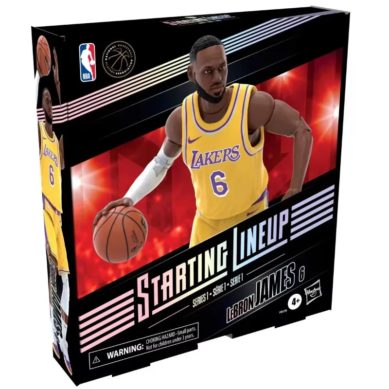 Hasbro NBA All-Star Series Classic James Figure Exquisite Commemorative Edition Scene Restoration Children's Birthday Gift Boy