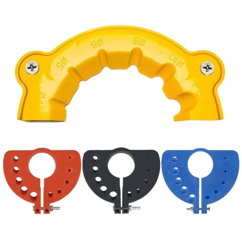 4pc Ferrill Bit Sharping Definir múltiplos perfuração broca definida para uso eficiente KXRE