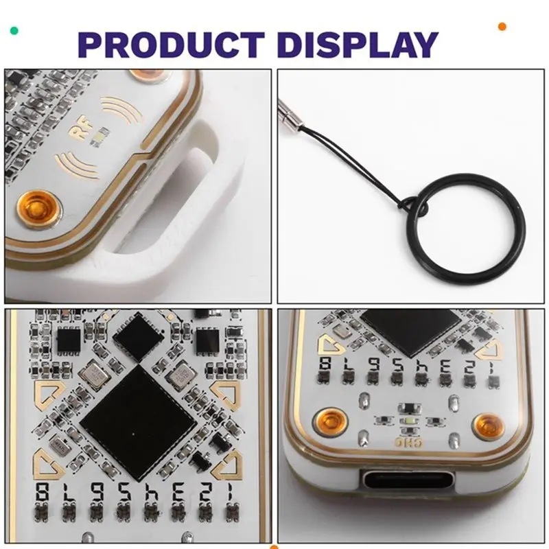 LXYB18B Chameleon V3.0 RFID Smart Chip Emulator Reader+4XUID Keychain Read Writer 125K 13.56Mhz ID IC Smart Card Tag Copyer