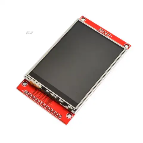 240x320 2.8" SPI TFT LCD Touch Panel Serial Port Module With PBC ILI9341 2.8 Inch SPI Serial White LED Display with Touch Pen