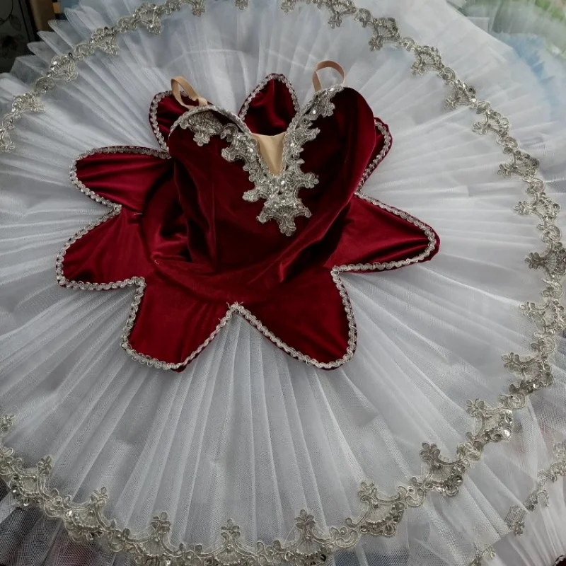 

Professional Ballet Tutu Girls Women Swan Lake Ballet Dance Clothes Adult Pancake Ballerina Tutu Dress Competition Girls