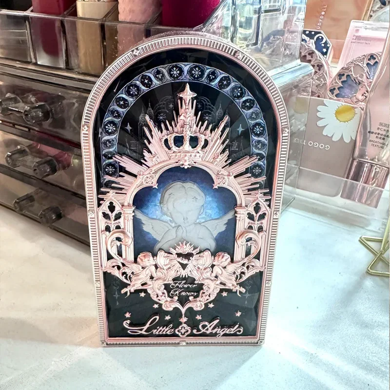 フラワーノウズリトルエンジェル ナインカラーアイシャドウ マットファインスパークルパール総合パレット