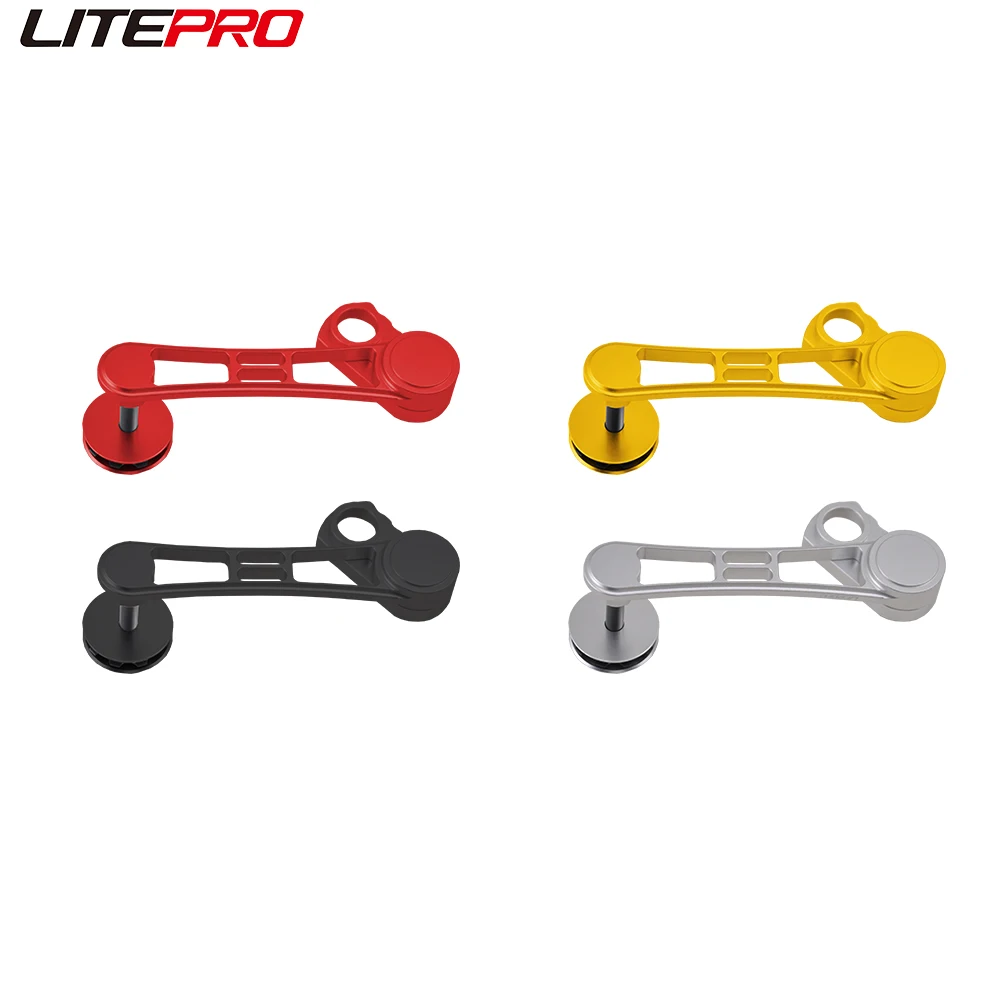 Litepro For Brompton Bike Aluminum Alloy Rear Derailleurs Transmission Modified 5 External 7Speed Chain Tensioner DIP Shifter