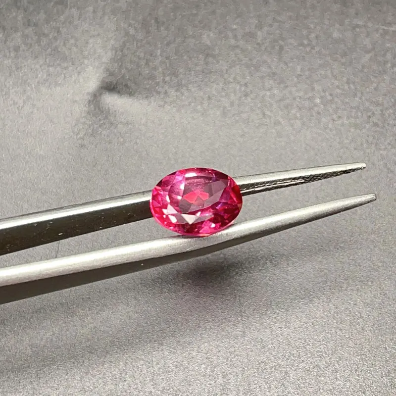 5mm*7mm To 8mm*10mm VVS Grade Pink Topaz Loose Gemstone Wholesale Price Natural Topaz for Jewelry Shop