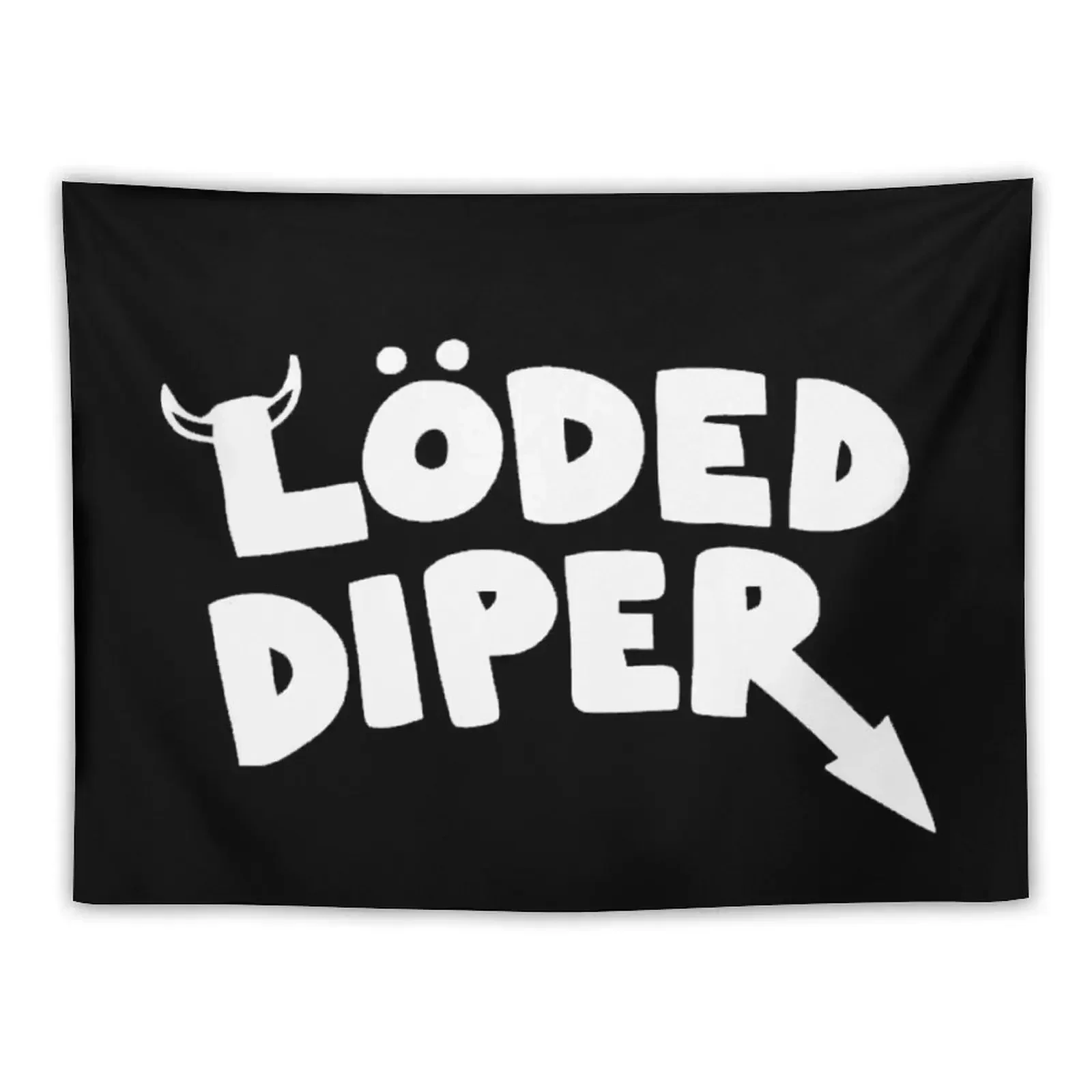 Loded Diper Tapestry House Decoration Room Aesthetic Aesthetic Room Decorations Tapestry