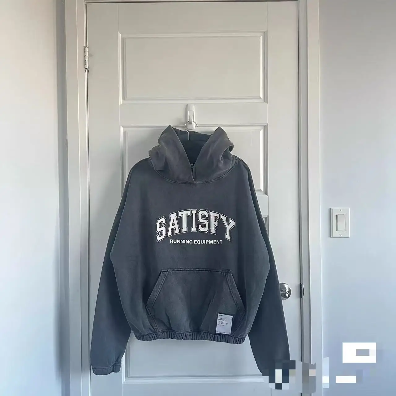 

American Retro Waed Classic Slogan Slow Run Sport Hoodie Sweatirt Stand Fit Long Sve ex Running Hoodie