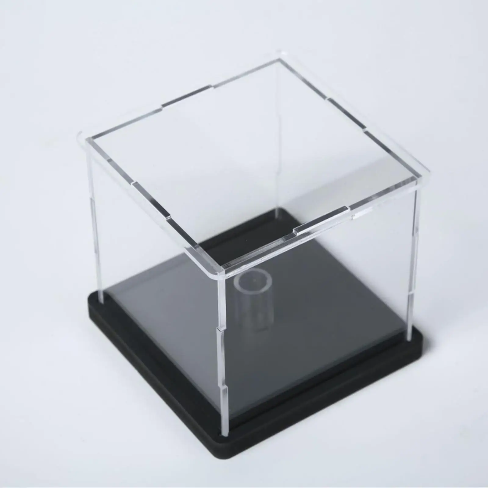 

Transparent Baseball Display Case Acrylic Storage Box Dustproof Organizer for Baseball Accessories Home Collection