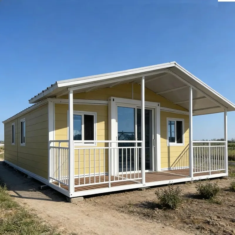 Modular Expandable Container House 20ft 40ft Prefab Tiny Home 2 3 Bedrooms Portable Foldable Steel Structure House Garden Rooms