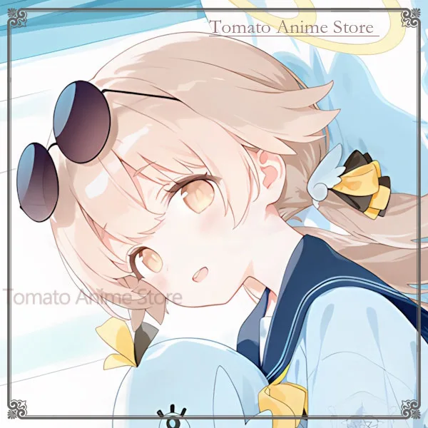 

Taie D'oreiller Hifumi Azugawa Dakimakura, Archives Bleues, Corps Articulé, Cosplay Japonais Otaku, Housse Coussin De Noël