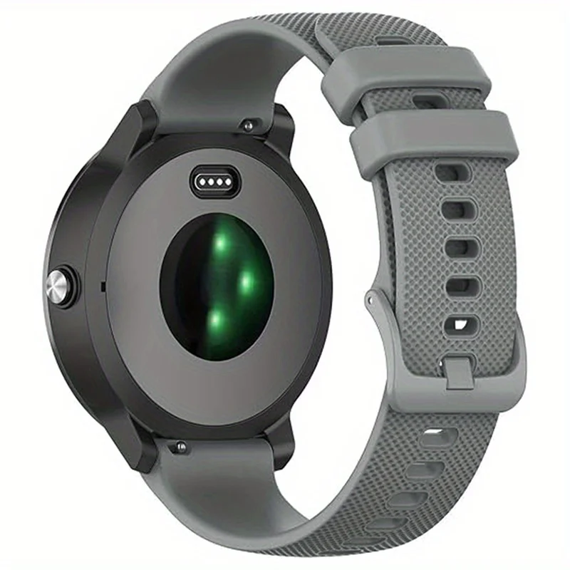 Uhrenarmbänder für Garmin Venu 4/3/2/2s, Silikon, 18 mm, 20 mm, 22 mm, Uhrenarmband für Garmin Vivoactive 6/5/4/3/Forerunner 245 Band