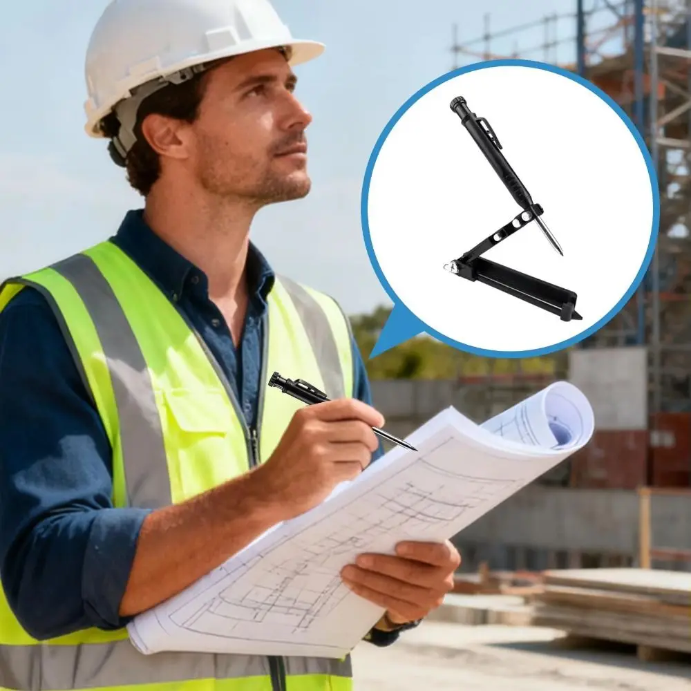 

Aluminium Alloy Scribing Ruler Adjustable Anti-Deformation Contour Gauge Deep Holes Precise Measurement Woodworking Compass