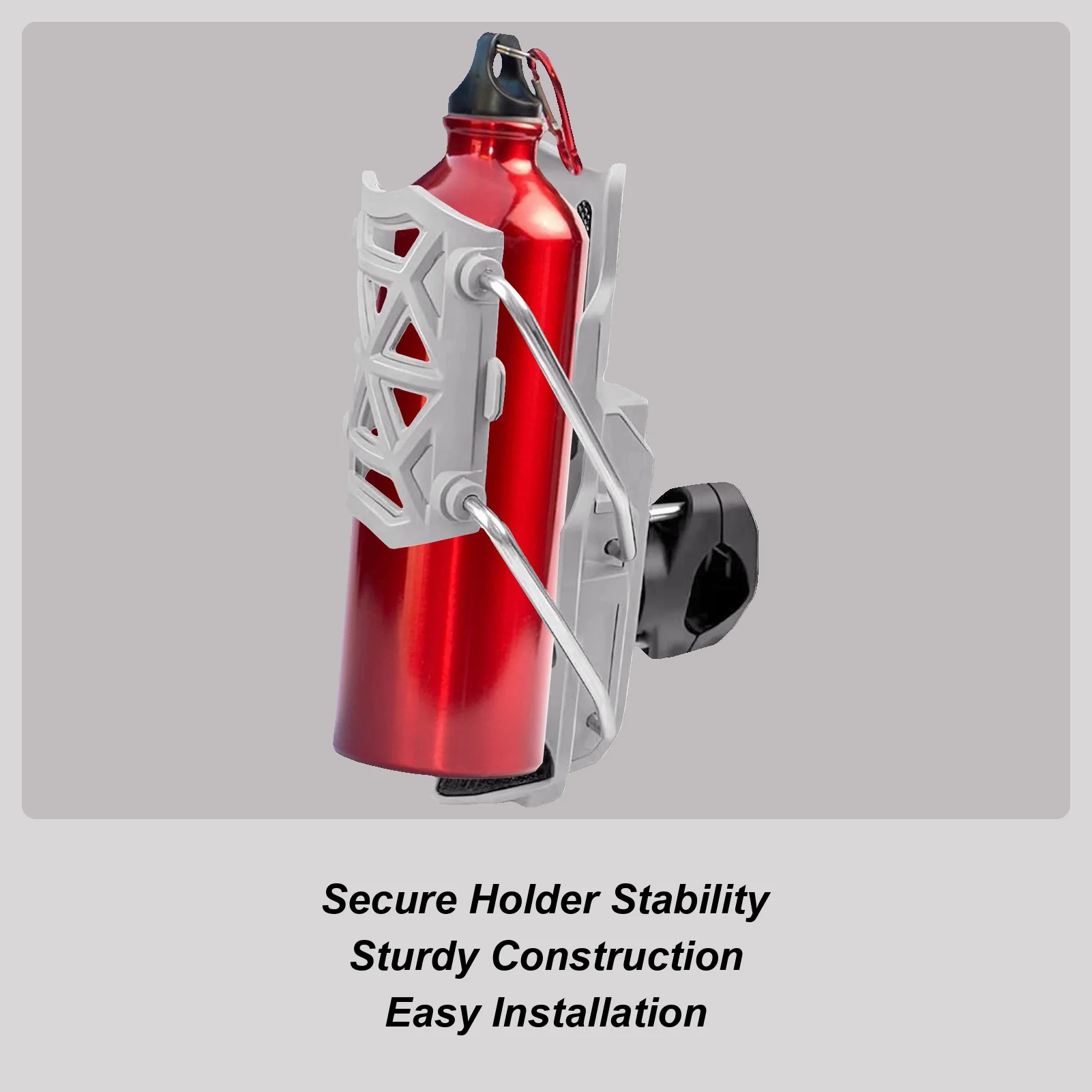 

Держатель для бутылки с водой для велосипеда, регулируемый держатель для бутылки с водой для велосипеда, спортивные принадлежности для скутера, путешествий, горных гонок на открытом воздухе