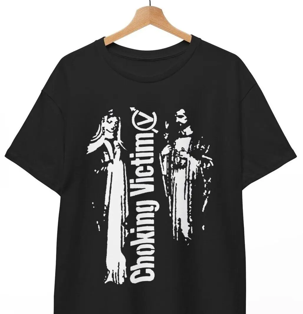 CHOKING VICTIM T- Shirt, Anarcho Punk Crust Ska Leftover Crack Star, Unisex Tee