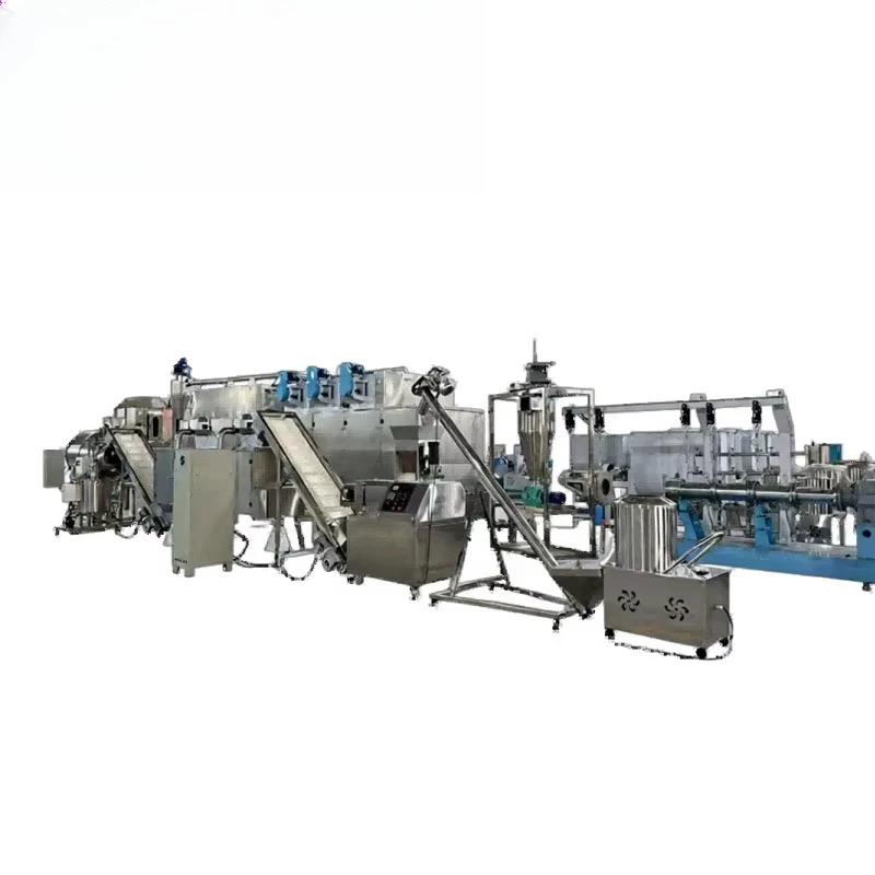 Small New Stainless Steel Automatic Cereal Puffing Wheat Flakes Rice Cake Quinoa Corn Snacks Making Machine