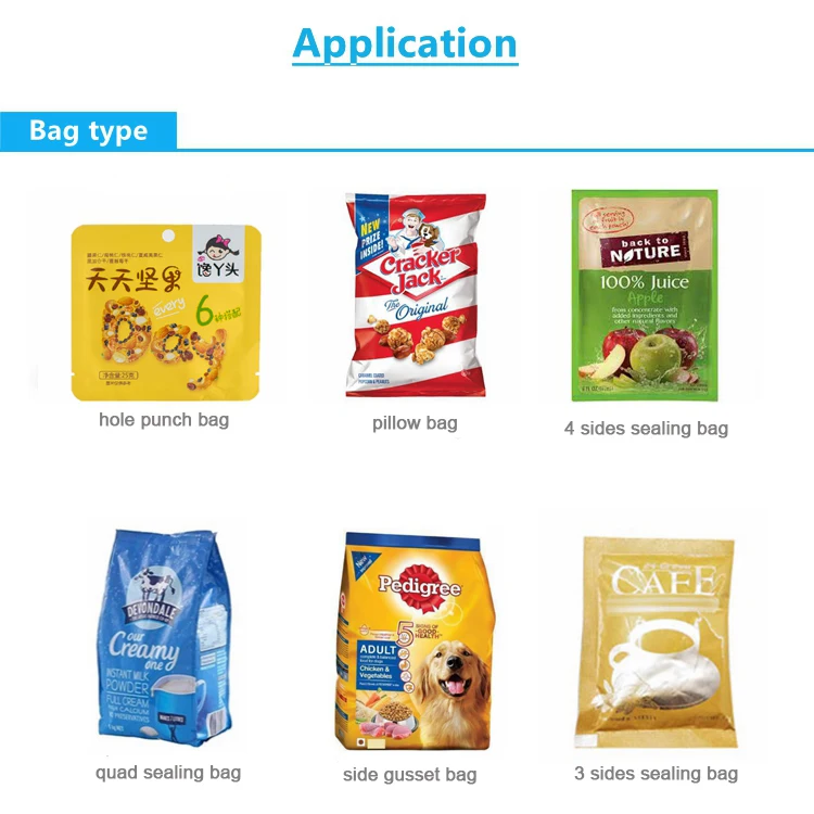 Automatic VFFS Vacuum Dumpling Bag Packaging Machine Frozen Food Machine