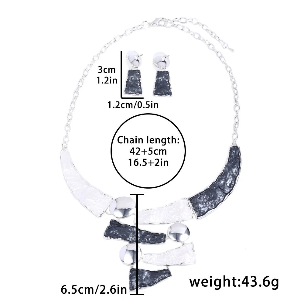 MeiceM New in Fashion Woman Luxury Large Neck Women's Necklace Set Vintage Decoration Necklaces Pendants for Women 2023 Jewelry