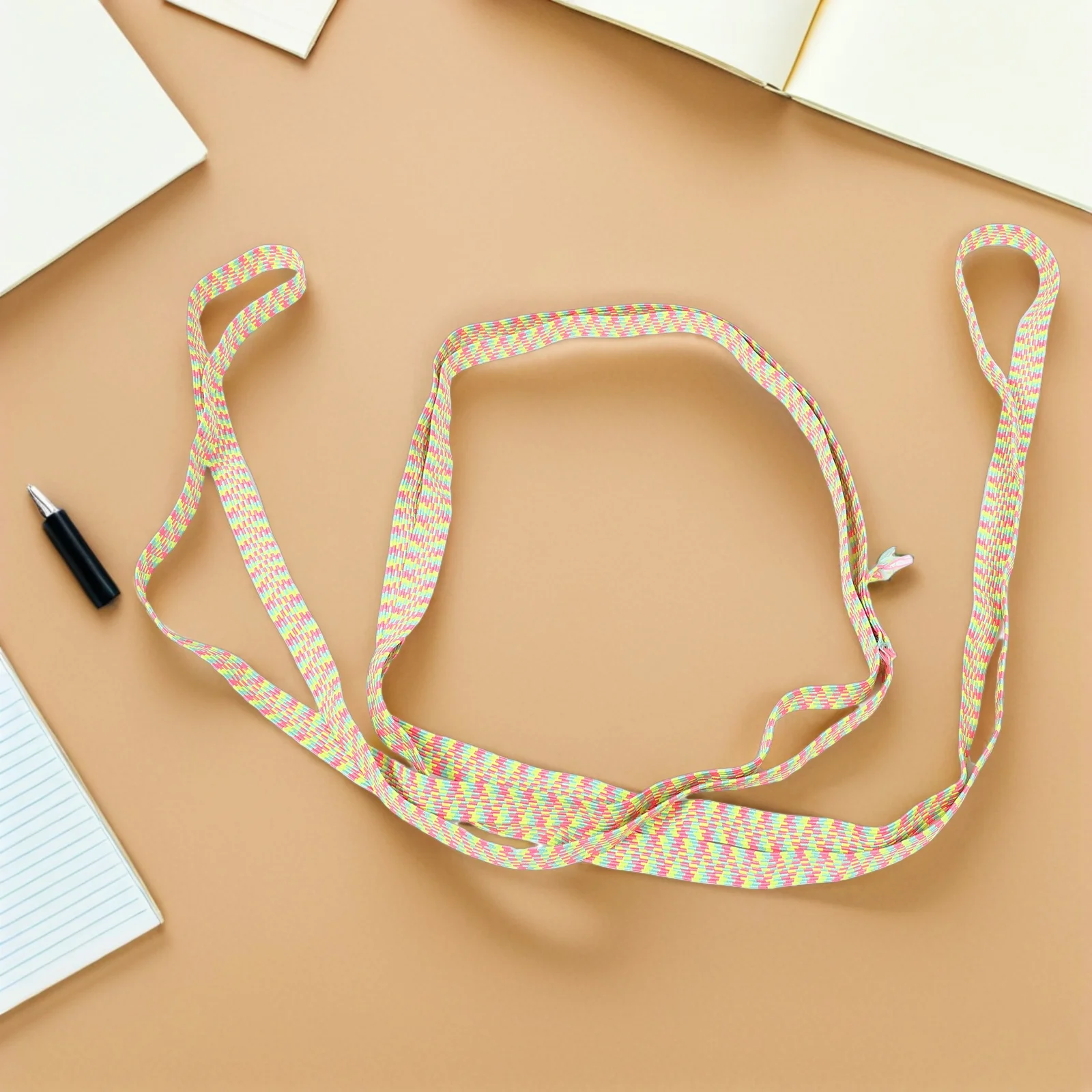 

Elastic Kids Jump Rope for Children High Elasticity Colorful Outdoor Indoor Fitness Skipping Rope for Coordination Exercise