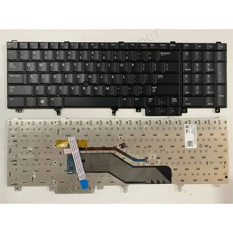 S+   US layout for dell Latitude M2800 M4600 M4700 M4700 M6600 M6700 M6800P14F E6530 E6520 E5520E5520M E5530E6540Laptop keyboard
