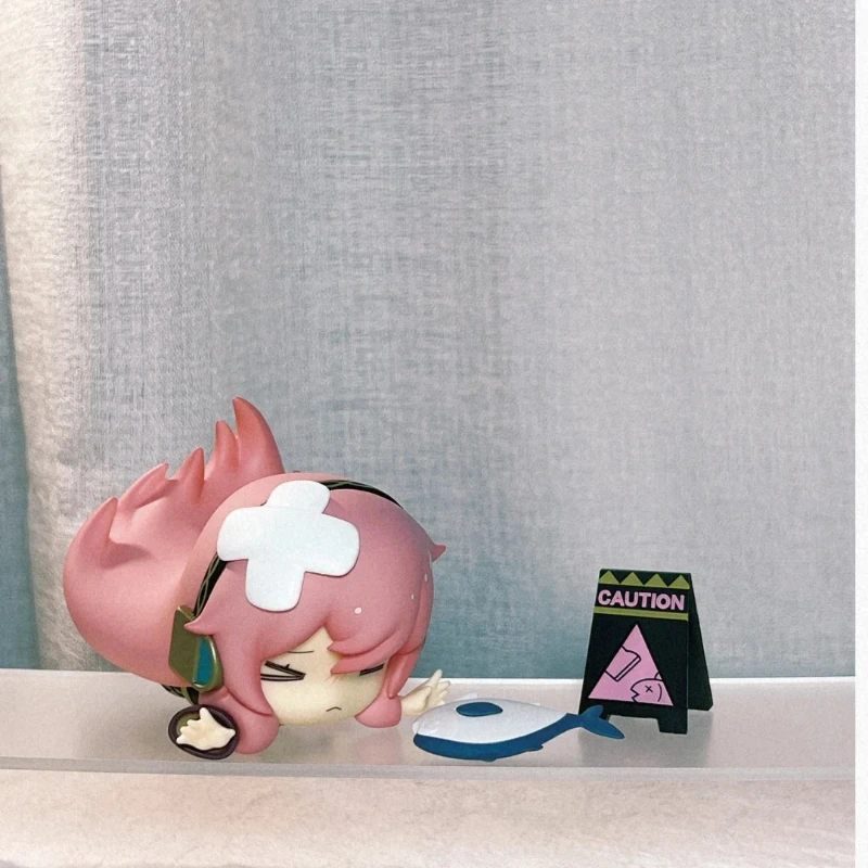 هاتسون ميكو سقوط أكثر من سلسلة صندوق أعمى الرسوم المتحركة لعبة الطرفية اللعب Q نسخة أرقام عمل نموذج دمية الكرتون مفاجأة هدية