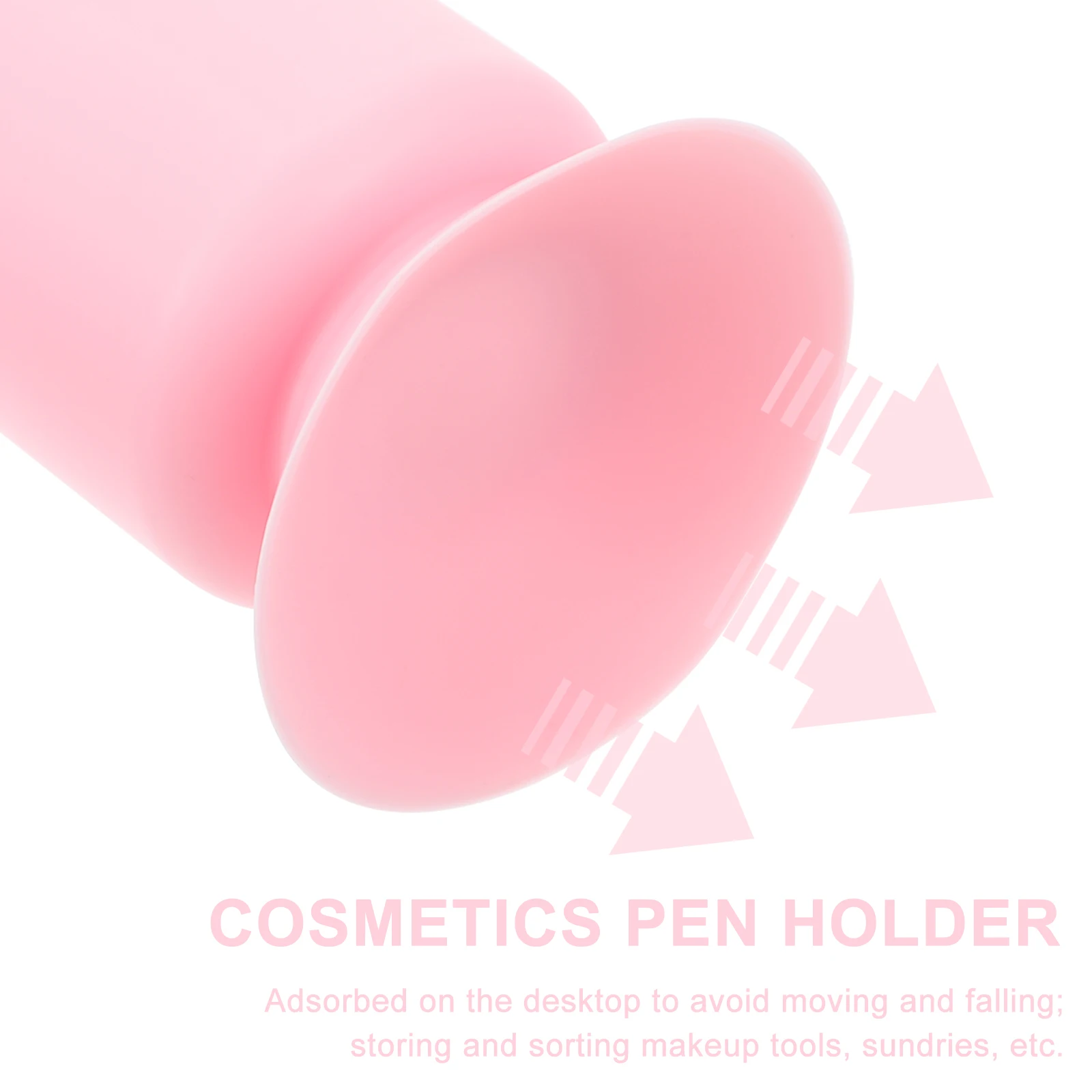 

Anti-fall Pen Holder Nail Polish Storage Pencil Cups Wave Makeup Brush for Vanity Drying Non-slip Small Buckets Travel