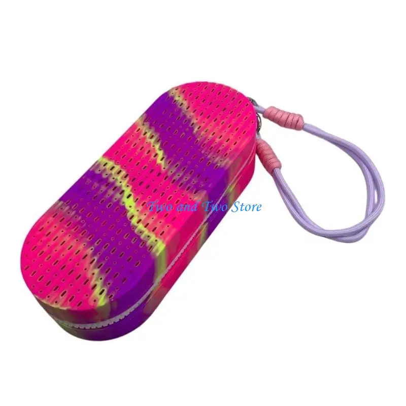 HX6F Ventilated Silicone Swim Goggles Case With Double Side For Quick Dry
