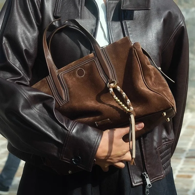 อุปกรณ์เสริมกระเป๋าเชือกสไตล์ฟรีสไตล์ซองมอนท์อุปกรณ์เสริมทอมือจี้พวงกุญแจวินเทจ