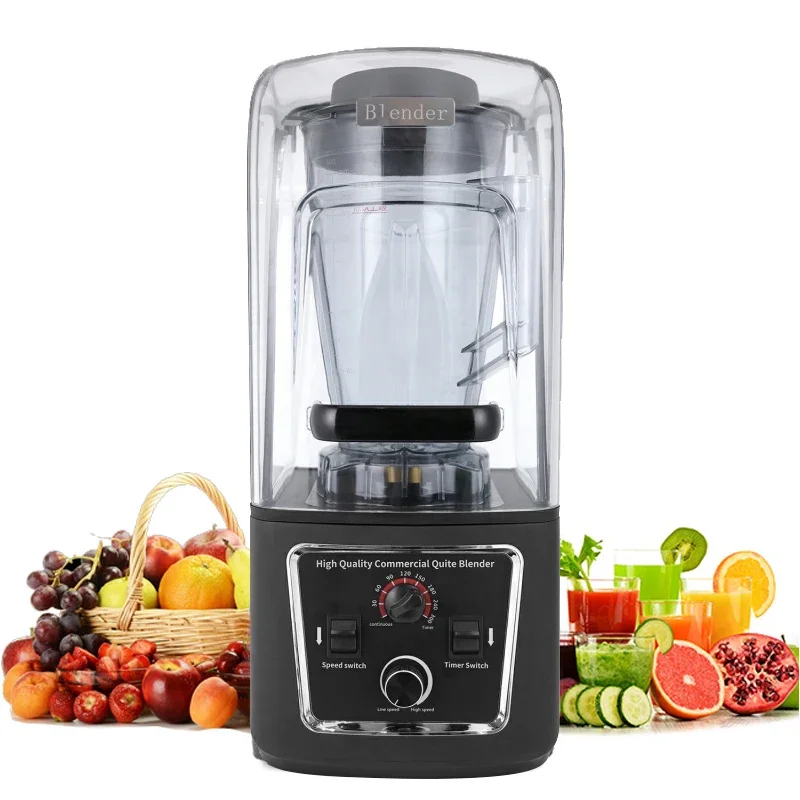 High speed commercial sound proof blender mixeur professionnel with factory price