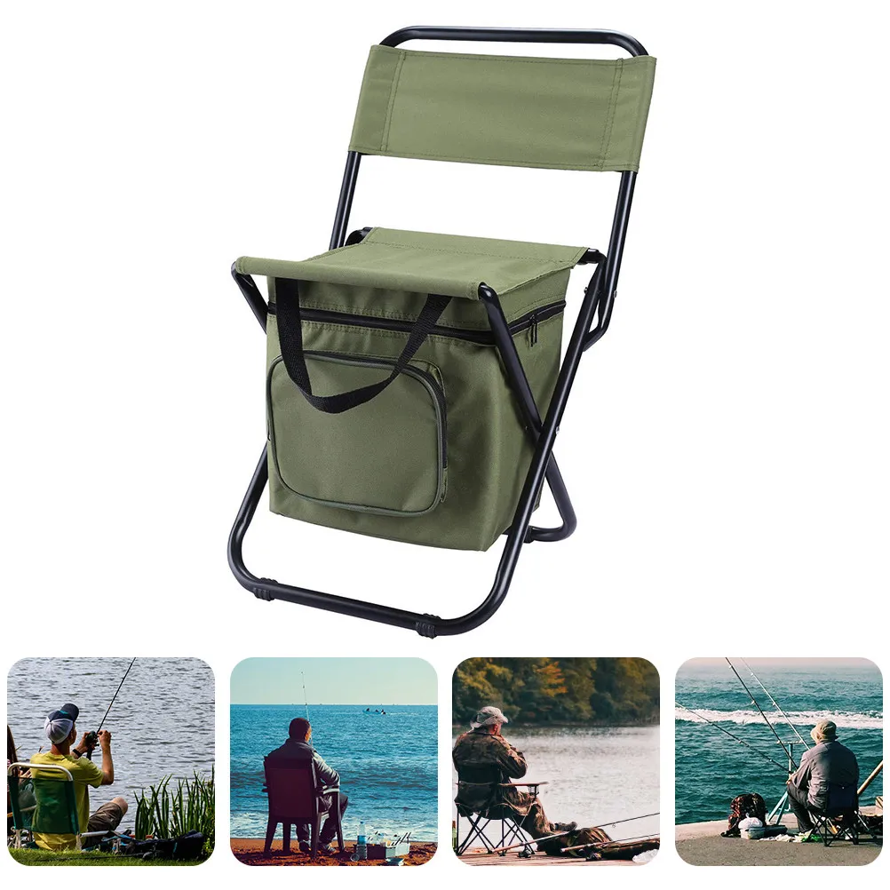 

1Pcs Folding Fishing Chair Multifunction Portable Leisure Seat Lightweight Camping Outdoor Lounge Chair High Load Bearing