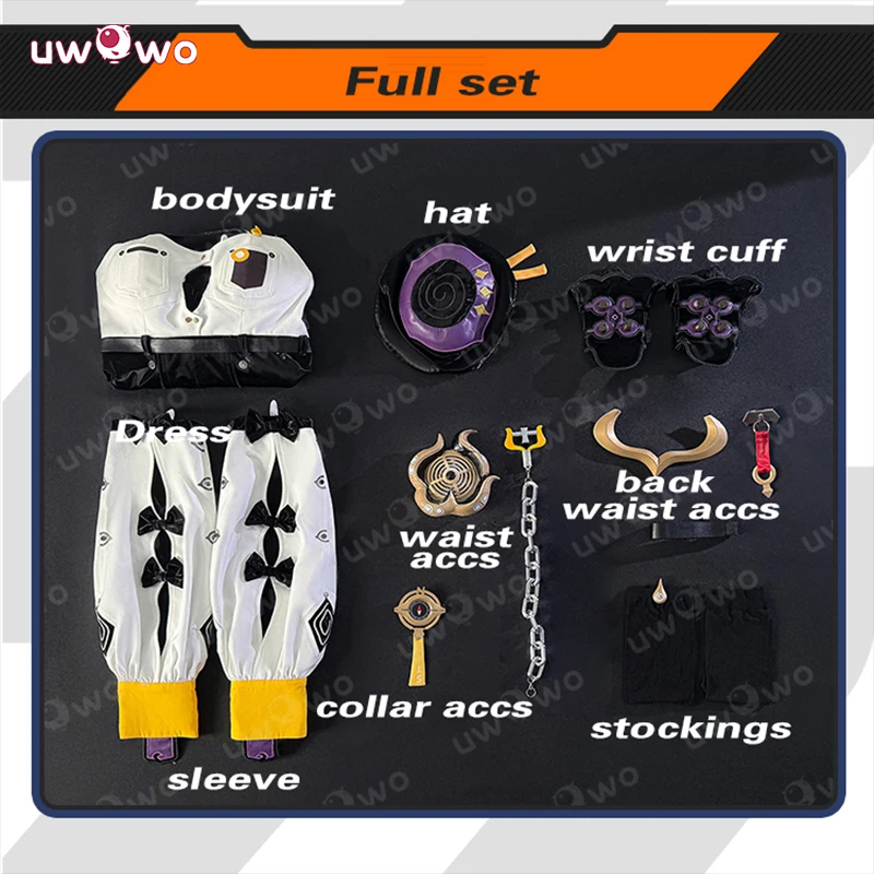 UWOWO Yidhari Cosplay Collab Series: Gra Zenless Zone Zero ZZZ Kostium Cosplay Yidhari Kostium Halloween Yidhari Octopus