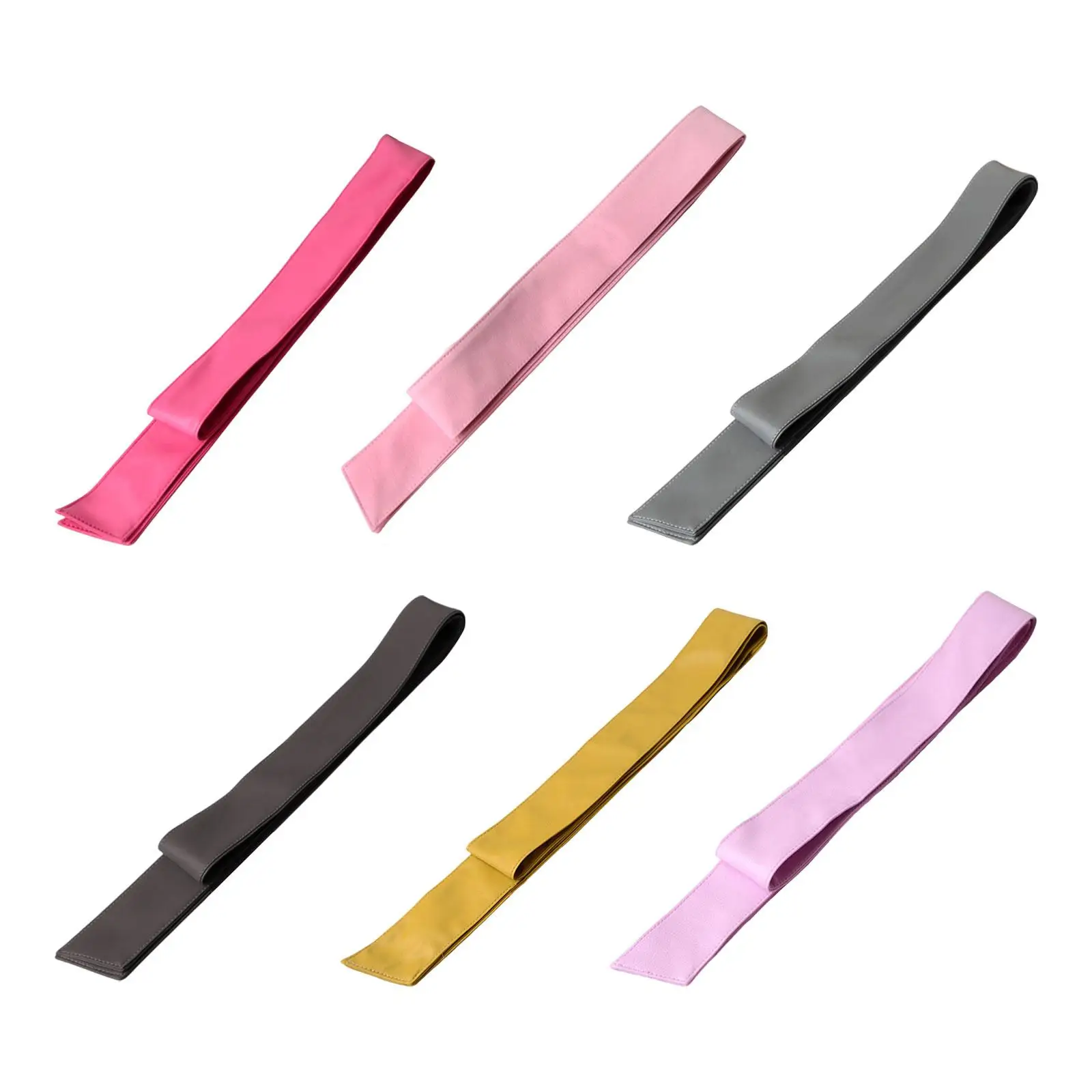 Women Waist Belt Solid Color Replacement Women Accessory PU Leather Trendy Bowknot Decorated for Outerwear Overcoat Coat Jacket