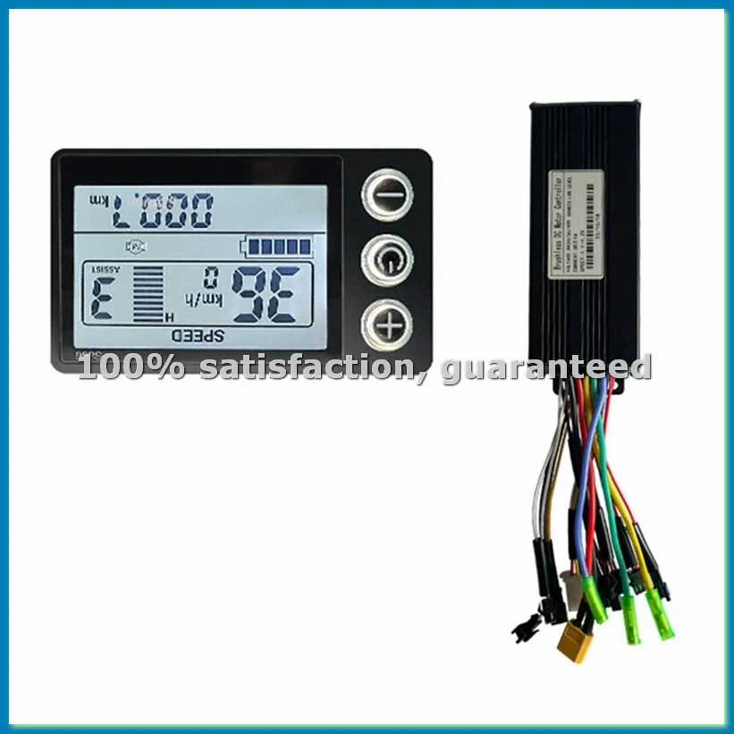 

Контроллер для электровелосипеда 24В 36В 48В 30А с 3 режимами и ЖК-дисплеем S866 для электровелосипедов 350Вт 500Вт 750Вт 1000Вт - ANKL