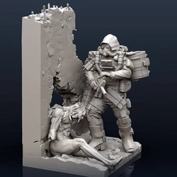 1/35 Resin Model figure GK, Nest Destroyer Engineer, Mechanical theme, Unassembled and unpainted kit