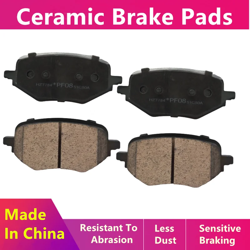 Front/Rear Ceramic Brake Pads For Changan Uni-K/UNIK 2.0t Zhidian Idd 1.5t-Plug-In Hybrid/2020 2021 2022 2023 2024/Auto Parts