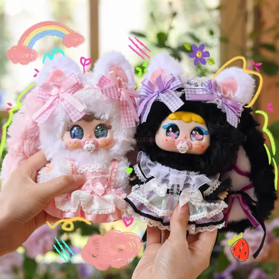

new JIIMO 80% Plush Blind Box Sweet Sleep Manor Princess Plush Keychain Trendy Play Cute Pendant Holiday birthday Gift