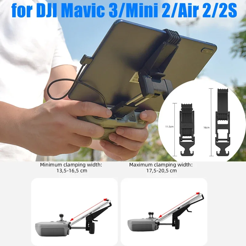 Tablet Holder for DJI NEO/Mavic 3/Mini 2/3 Pro Air 3/2S Remote Control Tablet Bracket Stand Mount Clamp Clip Drone Accessories