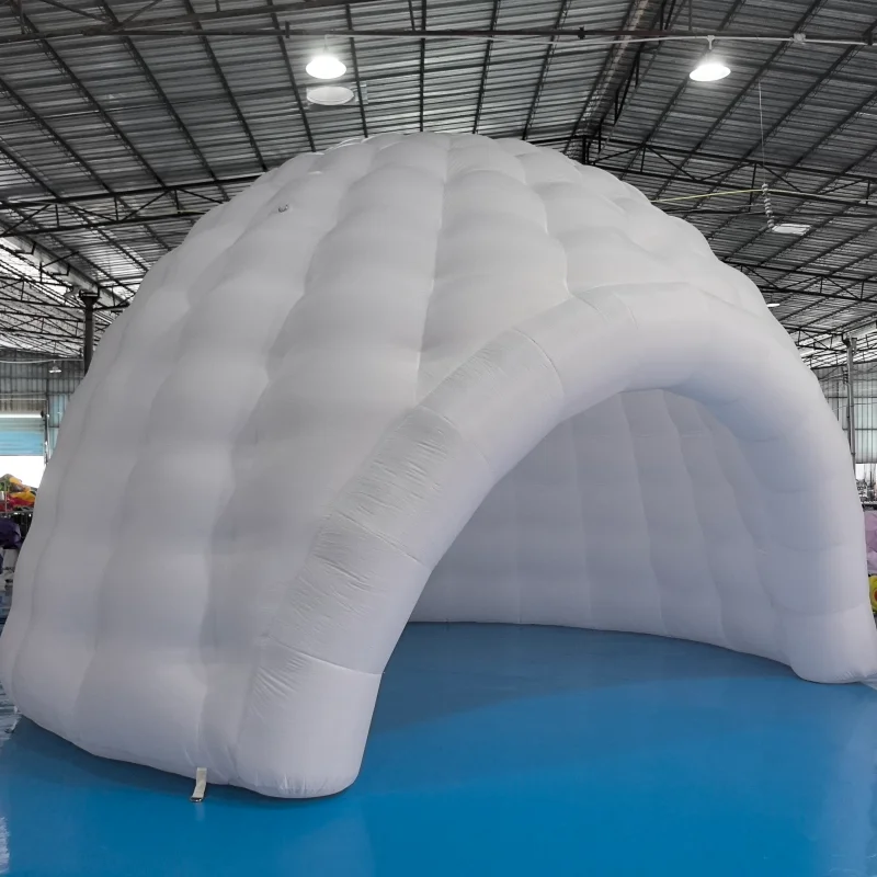 Namioty dmuchane kopułowe, białe namioty kempingowe dmuchane, namioty dmuchane kopułowe na sprzedaż