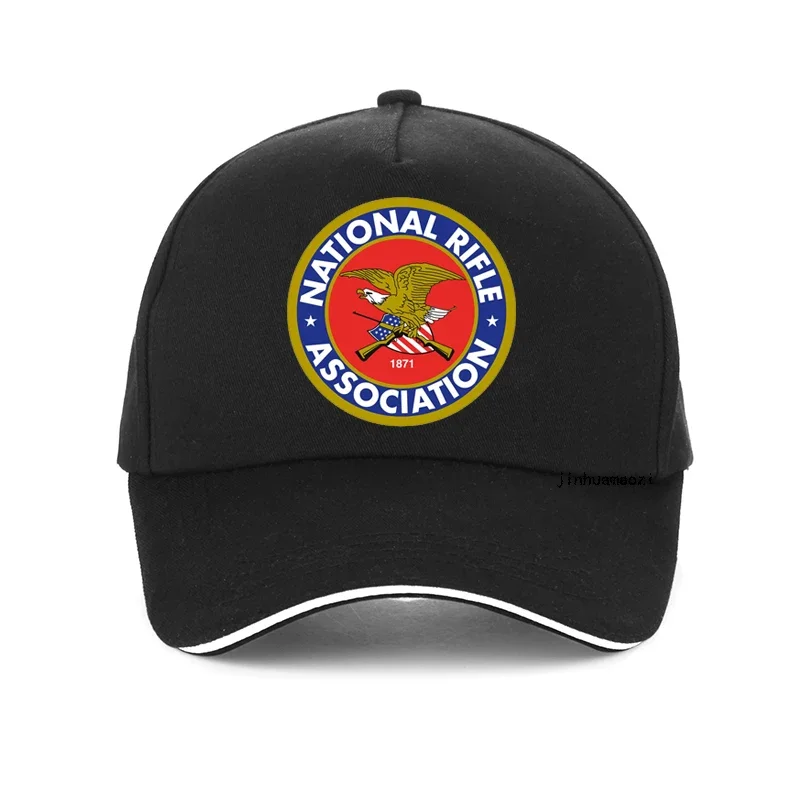 Rifle Association of America print Baseball Cap men Gun owner Dad hat fashion Adjustable NRA hip hop cap bone