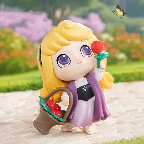 

100% Original Disney 100Anniversary Princess Childhood Series Genuine Blind Box Toys Kawaii Anime Action Figure Caixa Caja