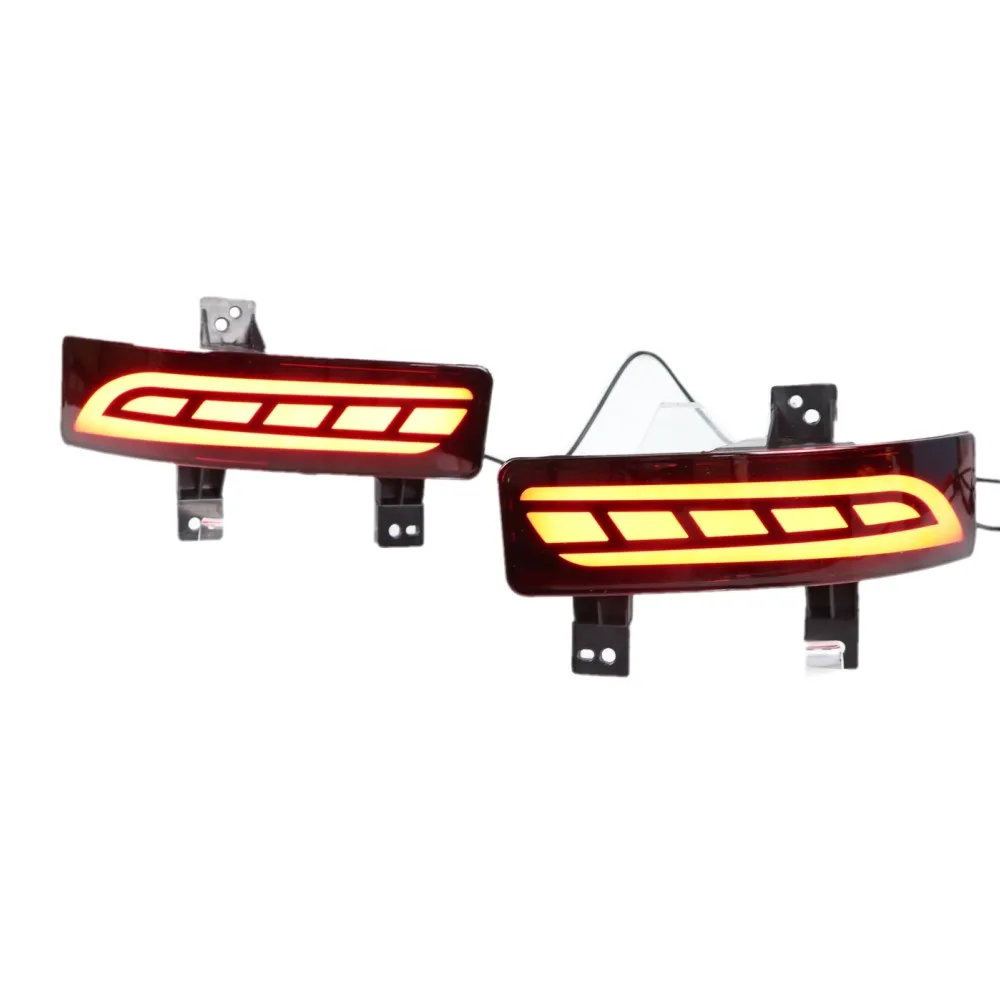 

Автомобильные стоп-сигналы July King, совместимые с Honda CR-V 2020 21 22, красный стоп-сигнал + ночной DRL + потомерные указатели поворота, сканирование запуска