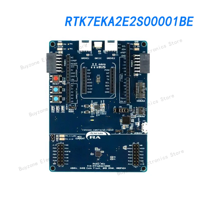 

RTK7EKA2E2S00001BE Evaluation Kit for RA2E2 MCU Group