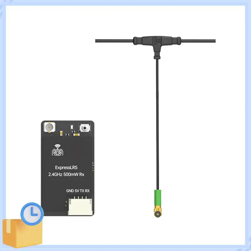 Popular Expresslrs ELRS 2.4Ghz 500Mw RX Receiver With Mini Antenna For RC FPV Racing Drone