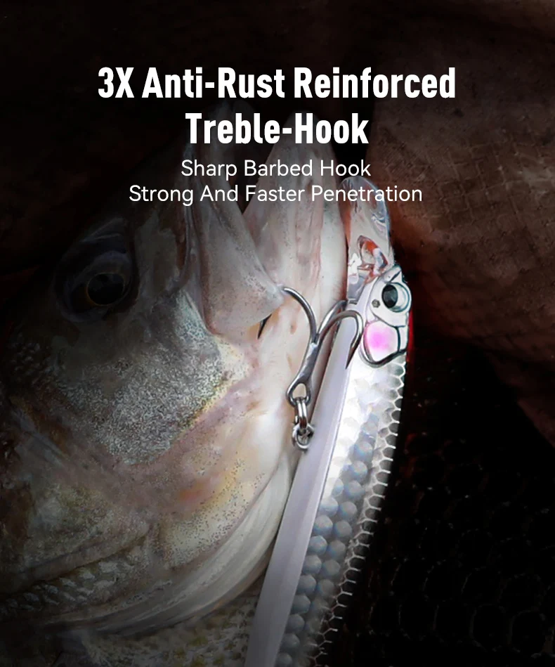 Kingdom Sinking Minnow Angelköder 70 mm 90 mm 110 mm Long Casting Jerkbaits Wobbler Künstlicher harter Köder Angelgerät-Köder – Detail 12